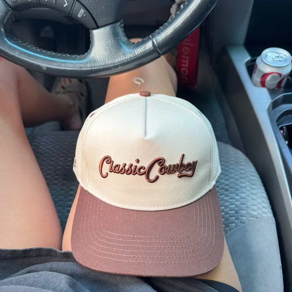 Classic Cowboy Two-Tone Cap